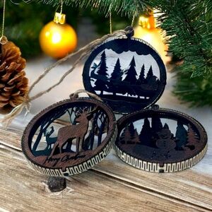 Rustic Christmas Ornaments/ Door Hangers